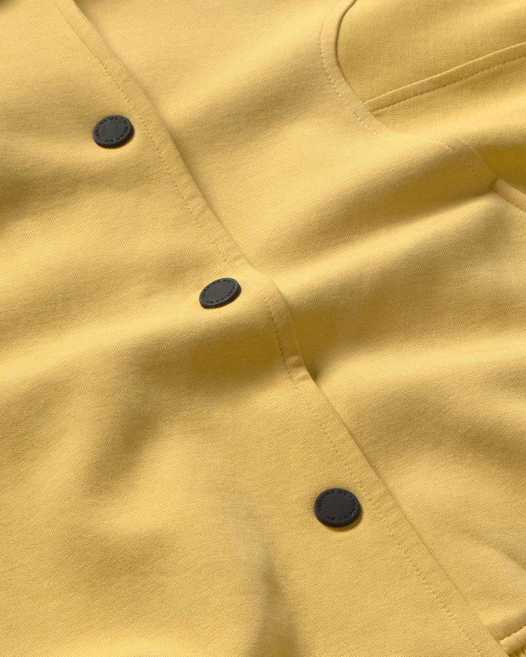 Chaqueta amarilla Maisie sostenible silueta - 2