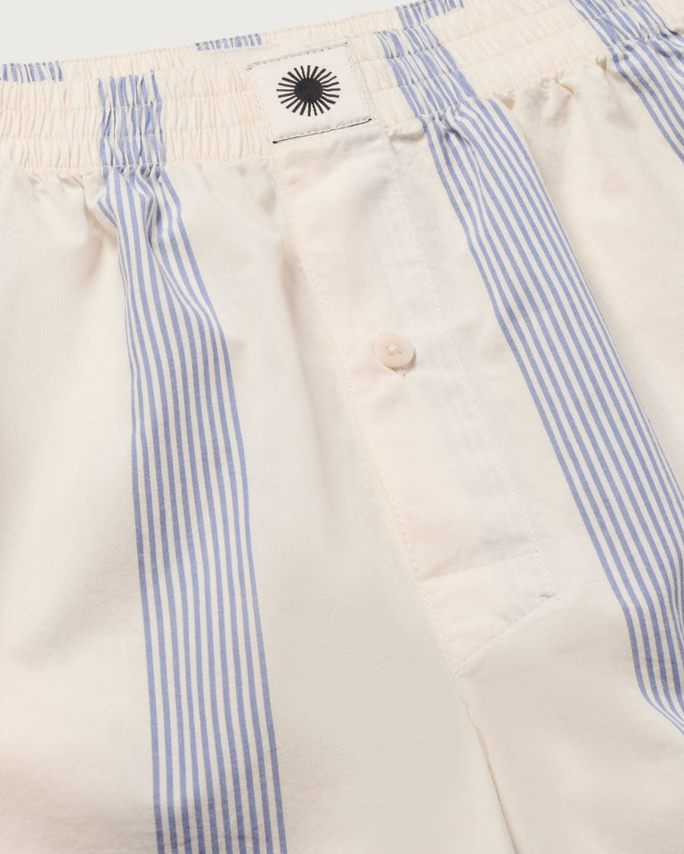 Boxer rayas azules sostenible - silueta 2