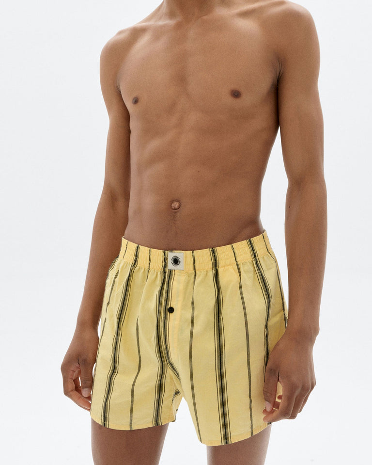 Boxers amarillos rayas negras sostenible - 1