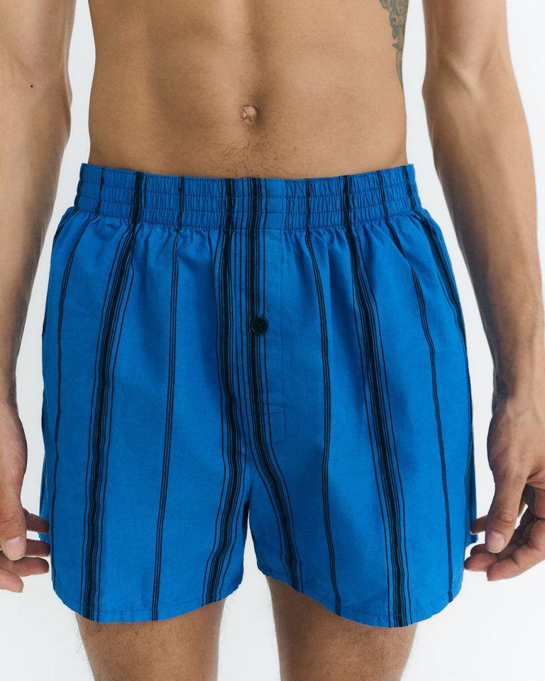 Boxers azules rayas negras sostenible - 3