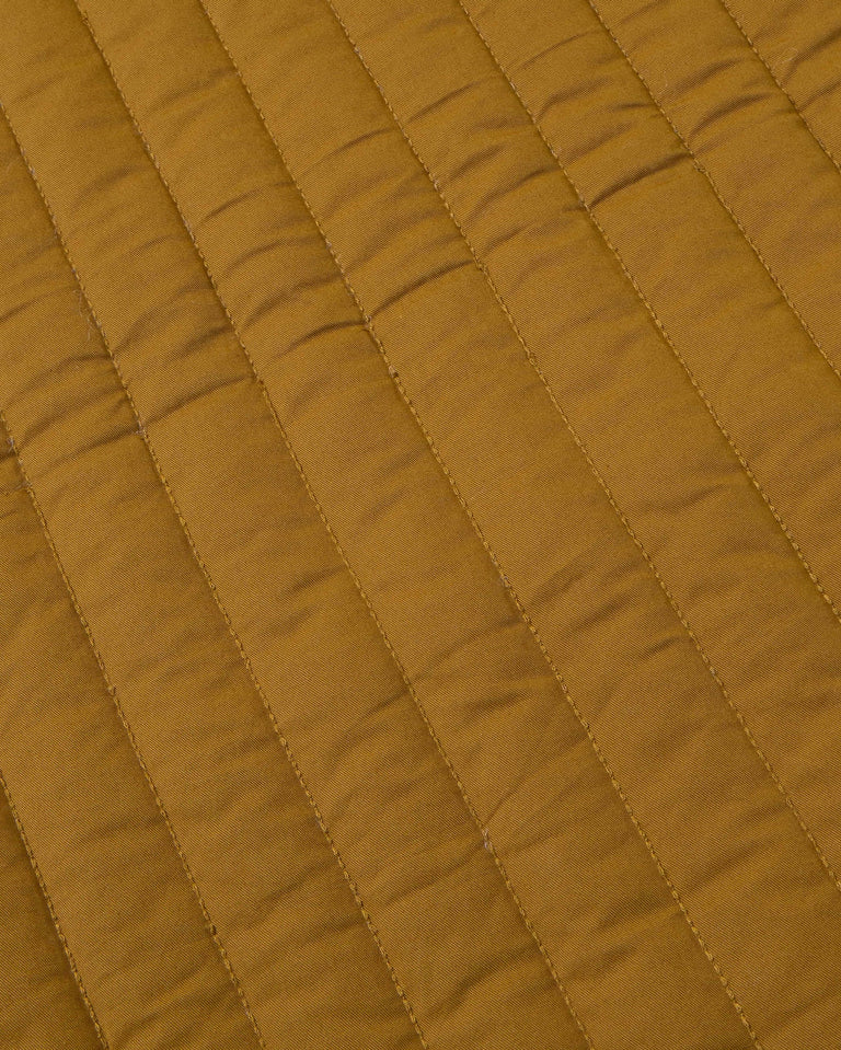 Chaleco acolchado amarillo Jon sostenible silueta - 2