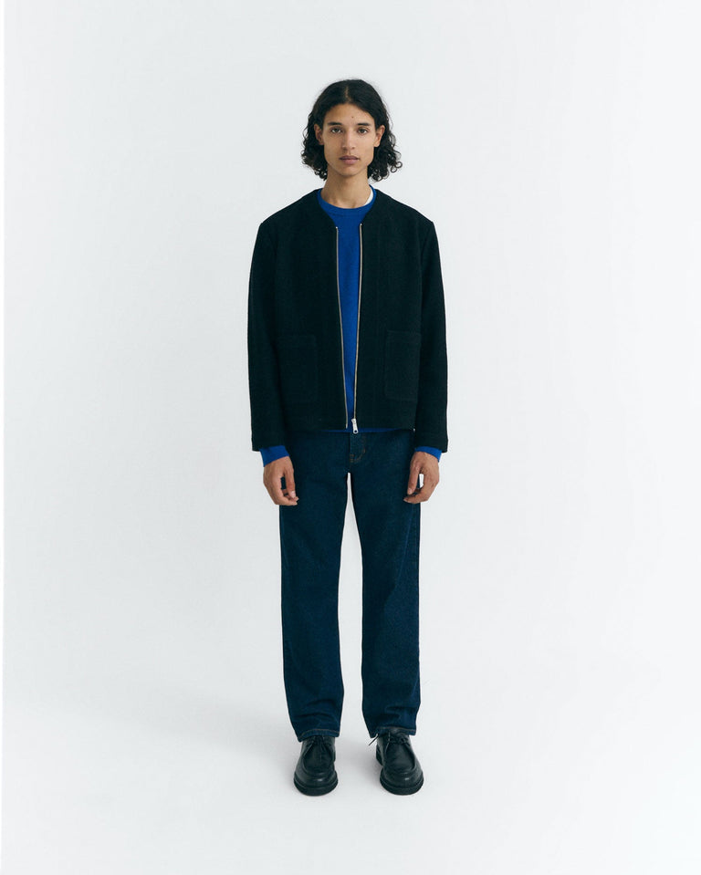 Chaqueta relaxed lana fina Greg sostenible - 2