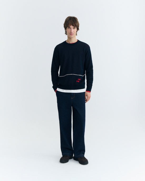 Jersey navy pescadors Seth sostenible - 1