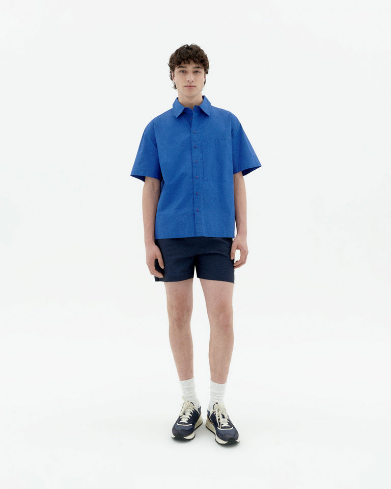 Camisa azul Kurt sostenible-3