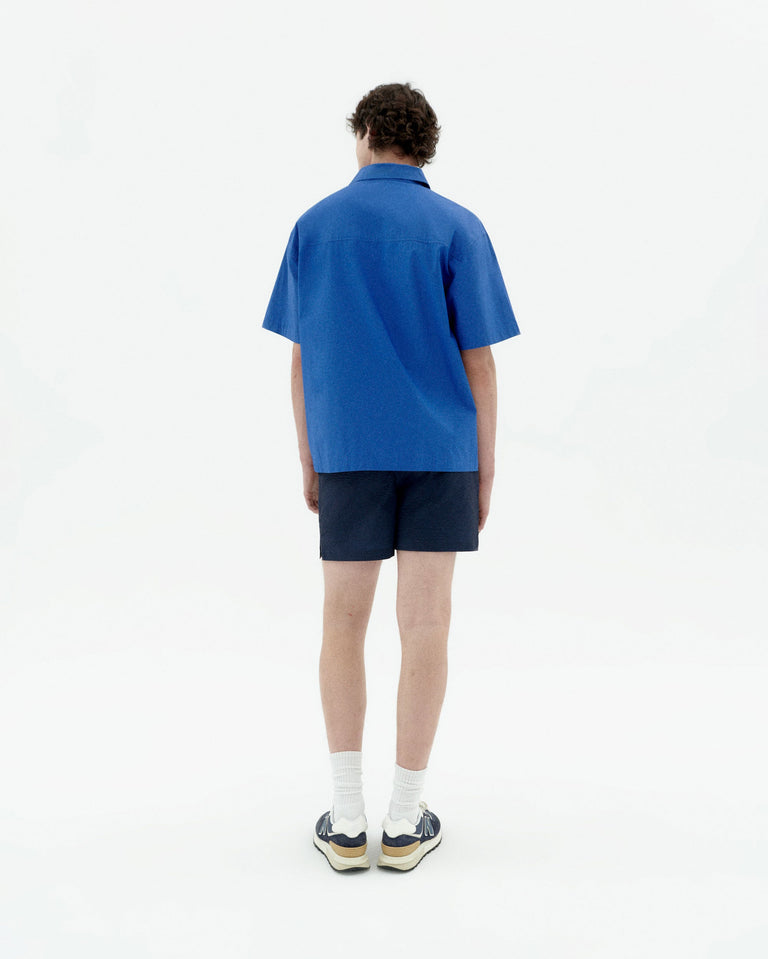 Camisa azul Kurt sostenible-4