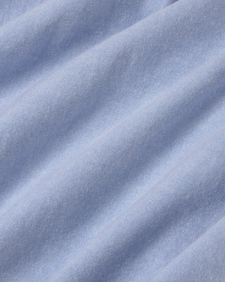 Camisa azul claro Jim sostenible silueta - 2