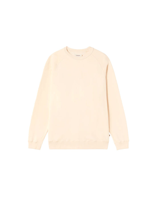 Sudadera blanca heart sostenible - silueta 2