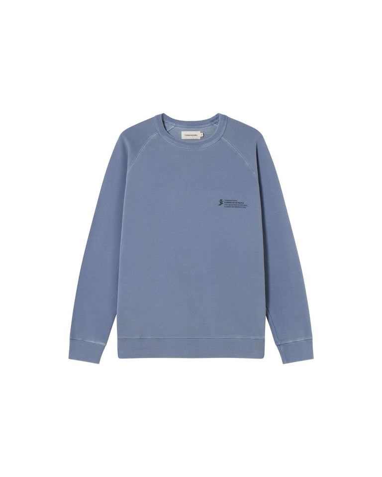 Sudadera indigofera tinctoria FTP hombre-silueta 1