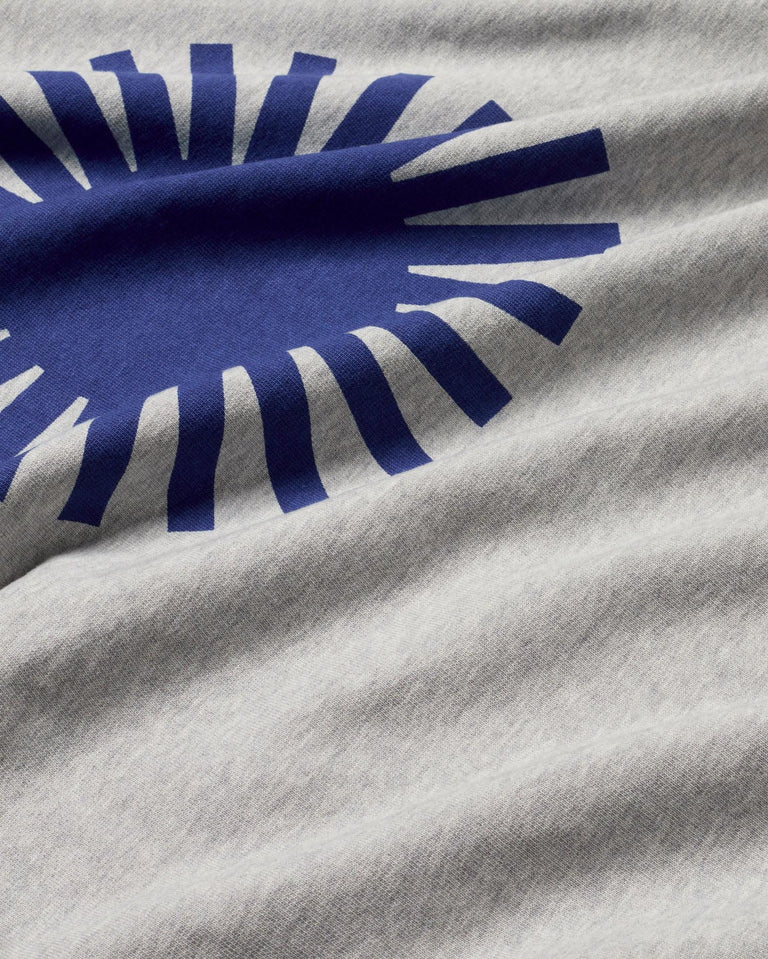 Sudadera capucha gris sol contrast Simon sostenible - silueta 4