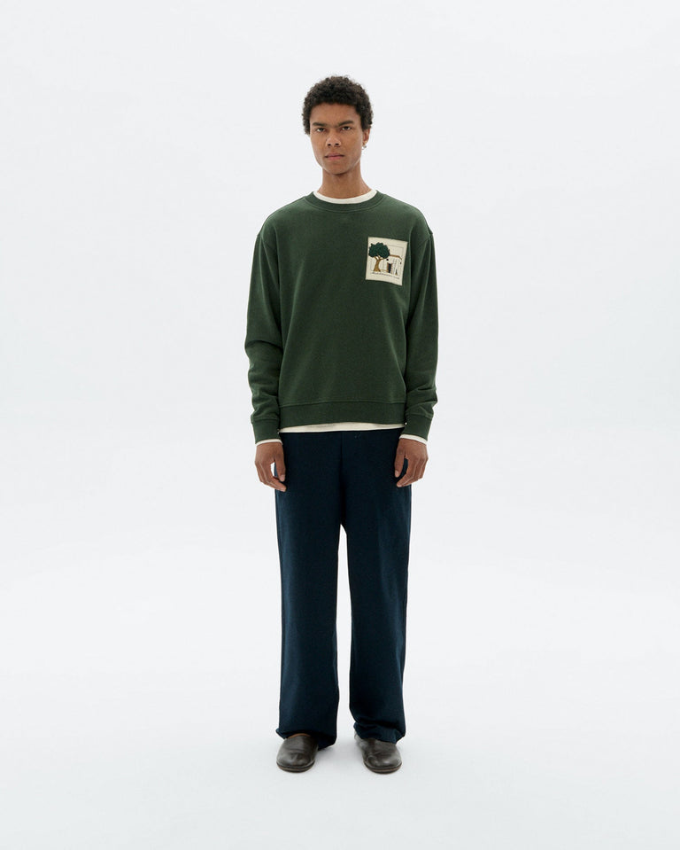 Sudadera bordada house Leon sostenible - 2