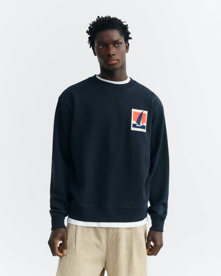 Sudadera patched optimist Leon sostenible - 2