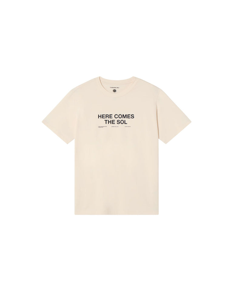 Camiseta blanca classic sol Zach sostenible-silueta-1