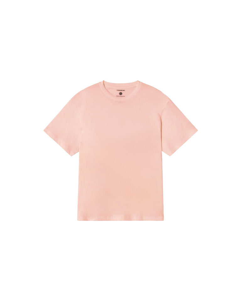 Camiseta rosa Aaron sostenible - silueta 1