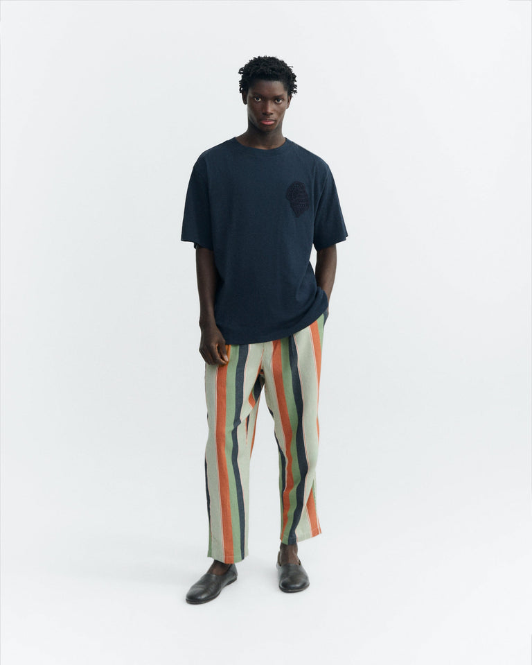 Camiseta oversize navy shell Eric sostenible - 1