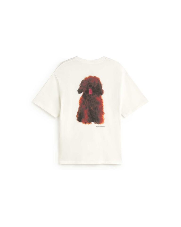 Camiseta pet portrait Aaron sostenible silueta - 3