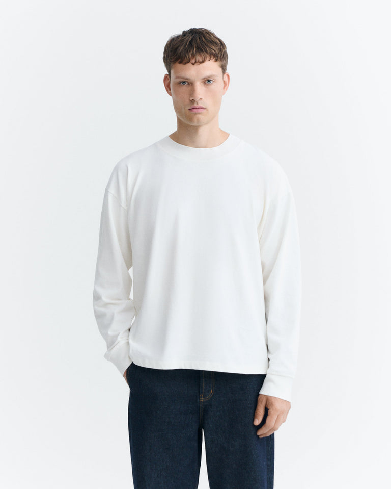 Camiseta oversize cruda Doug sostenible - 2