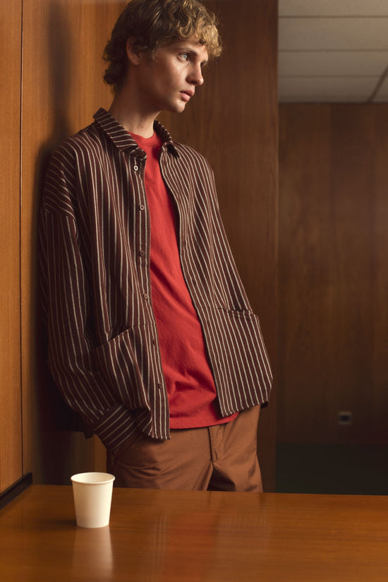 Jim O'Hara striped shirt
