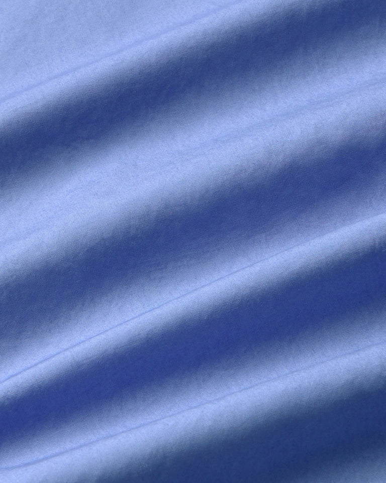 Blusa azul Lenie sostenible - silueta 3