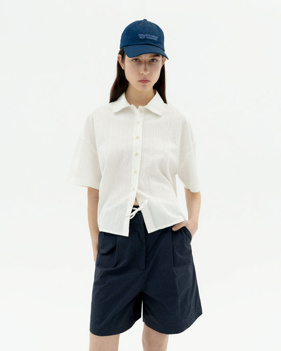 Blusa blanca popcorn Anna sostenible-1