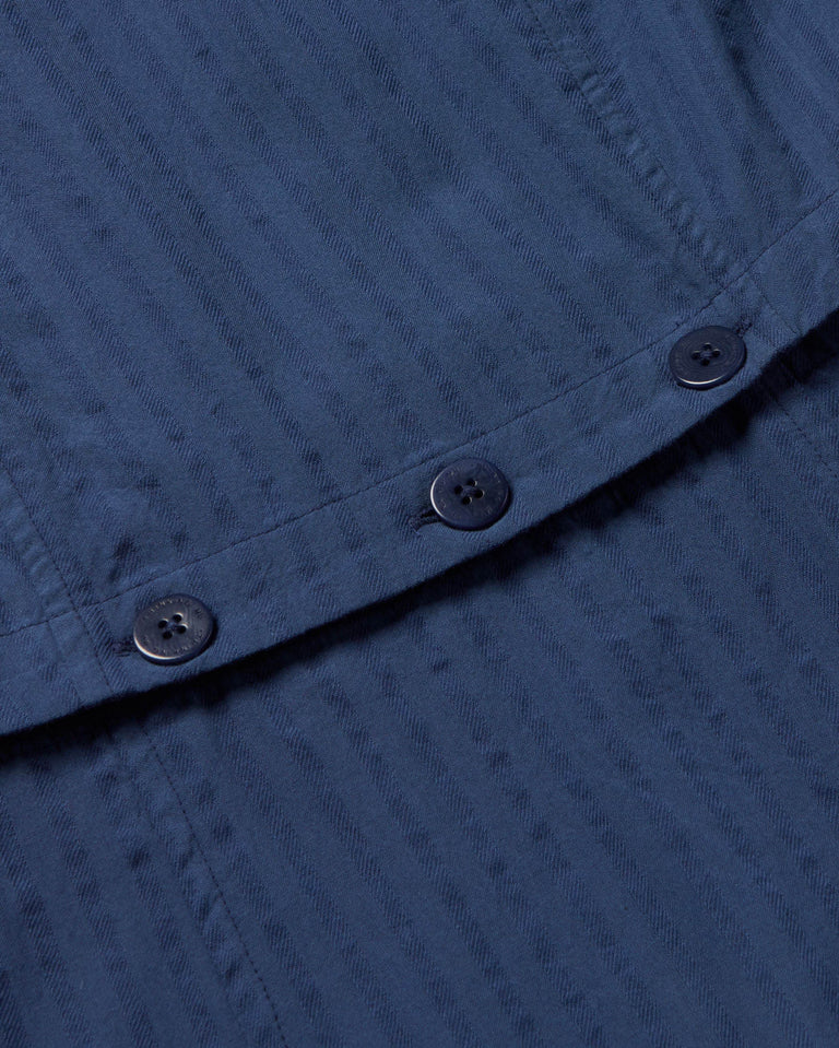 Vestido azul seersucker Wila sostenible-silueta-3