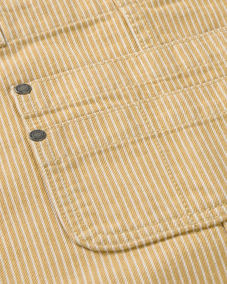 Vestido corto pichi rayas Rafaela sostenible silueta - 2