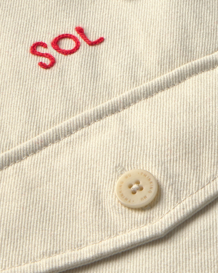 Chaqueta cruda sol chain Frans sostenible-silueta-2