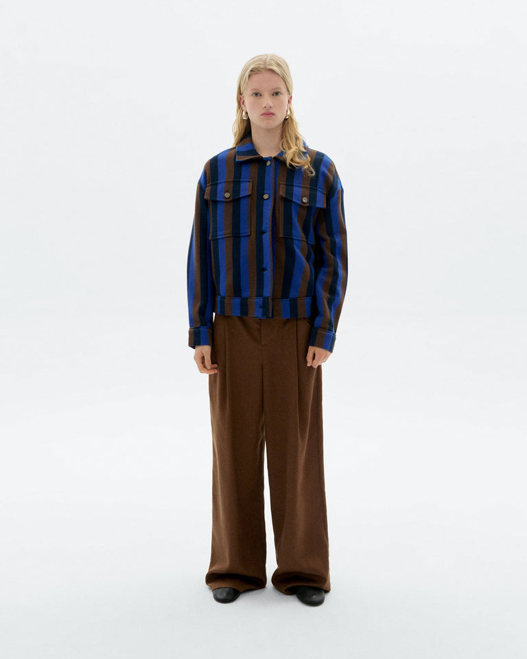 Chaqueta rayas azul totenham Frans sostenible - 2