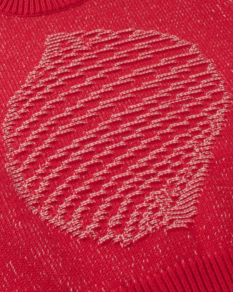 Chaleco punto shell Aria sostenible silueta - 2