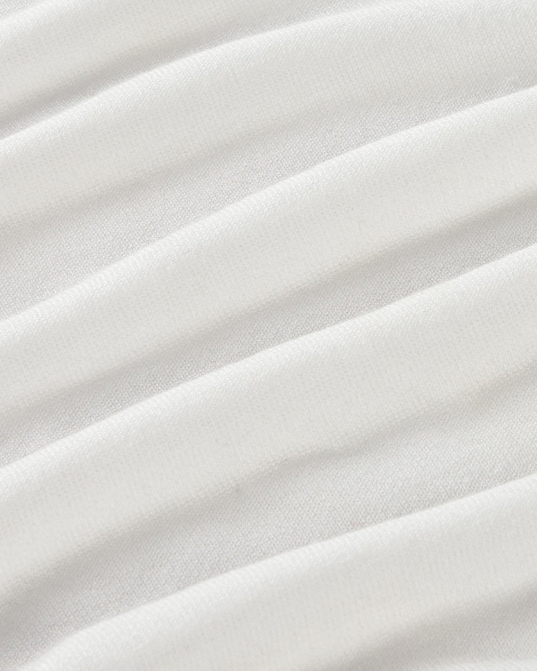 Top punto crudo transparente Dim sostenible silueta - 2