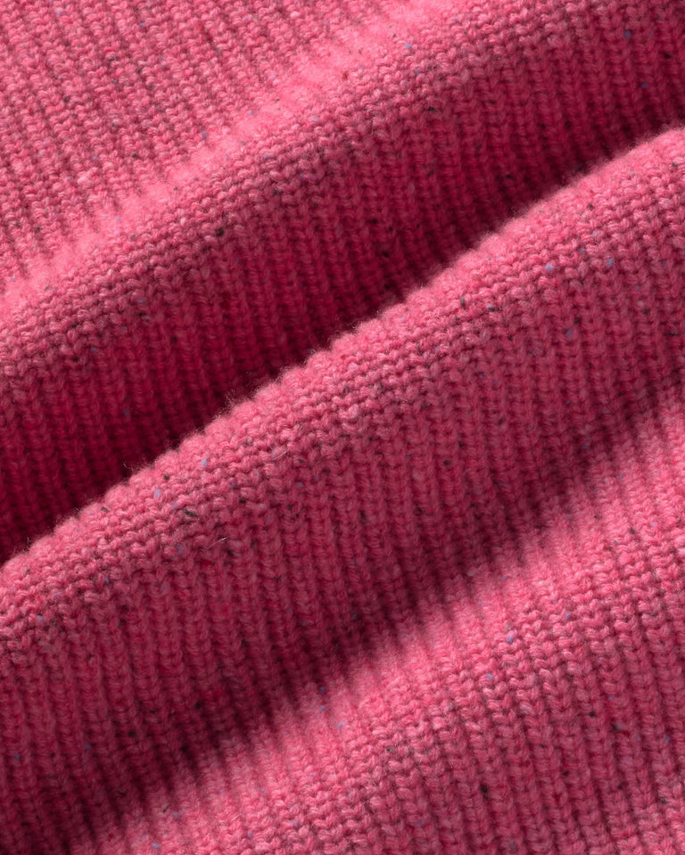 Jersey lana merino rosa Carmen sostenible silueta - 2