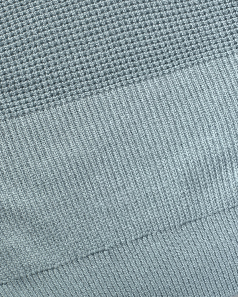 Jersey azul claro algodón Calia sostenible silueta - 2