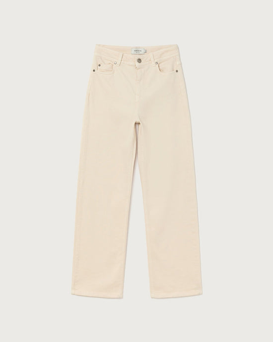 Pantalón crudo Theresa sostenible  - silueta 1