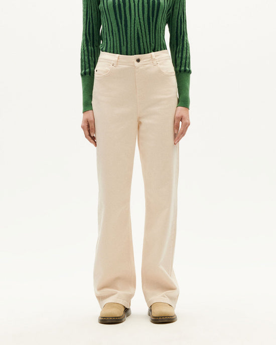 Pantalón crudo Theresa sostenible-1