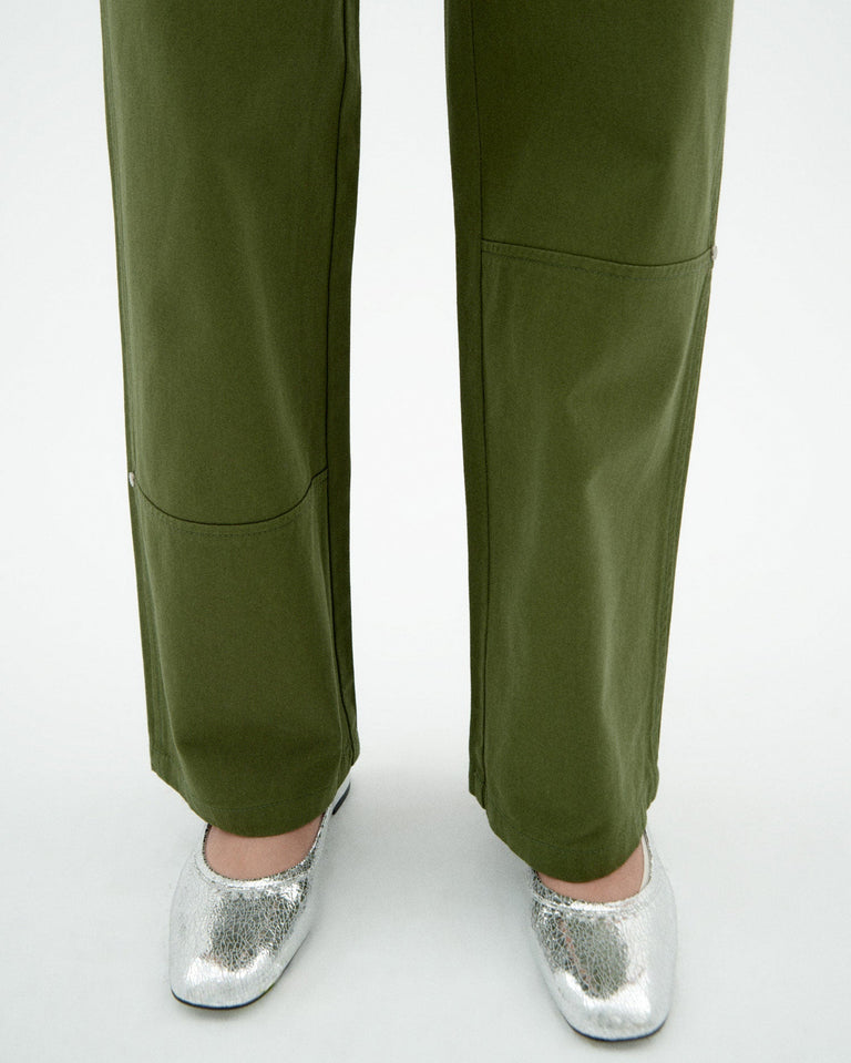 Pantalón verde Perle sostenible-3