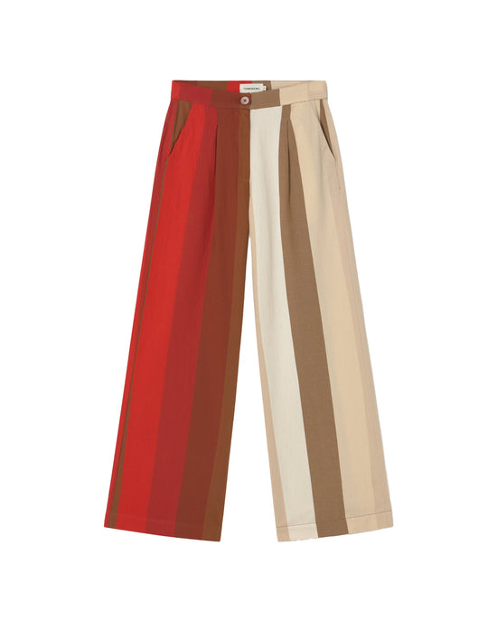Pantalón sandfire multicolor Manolita sostenible - silueta 1