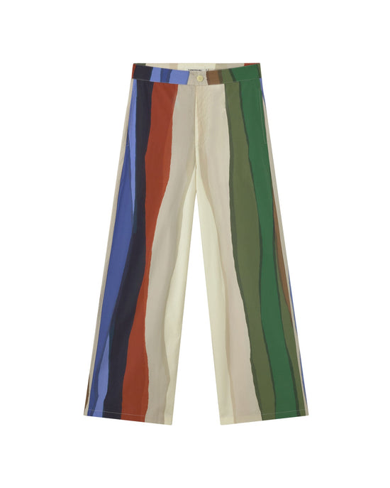 Pantalón river multicolor Karina sostenible - silueta 3