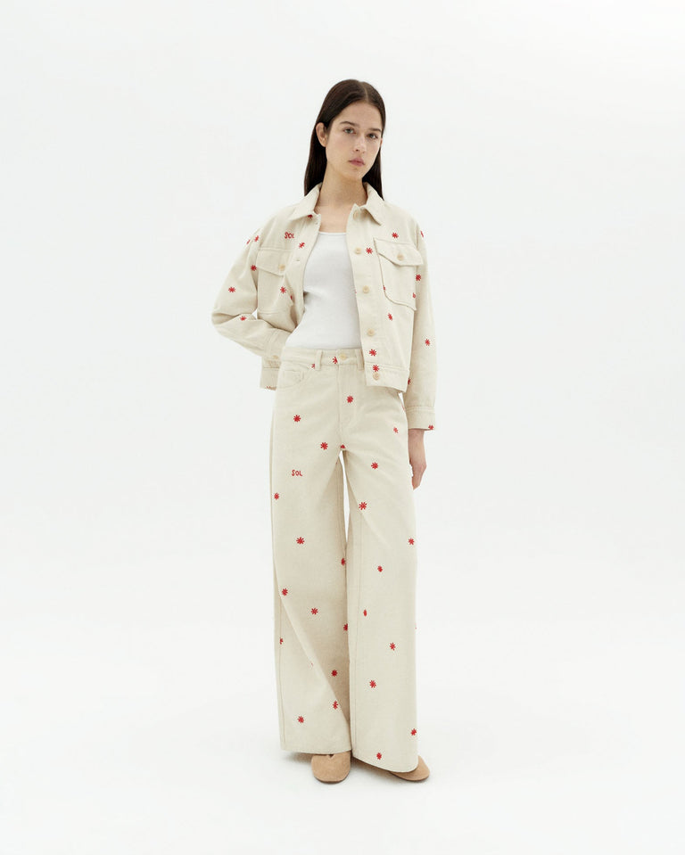 Pantalón crudo sol chain Hedda sostenible-2