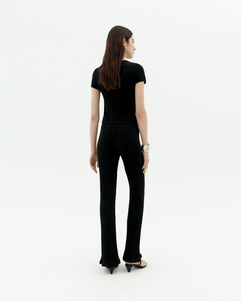 Pantalón negro Naia sostenible-4