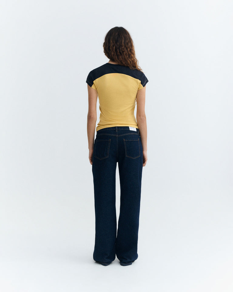 Jeans tiro bajo dark navy Kettan sostenible - 5