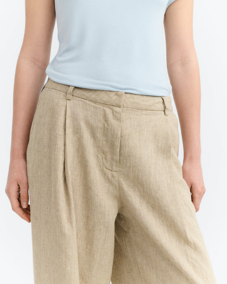 Pantalón wide leg hemp Patti sostenible - 3