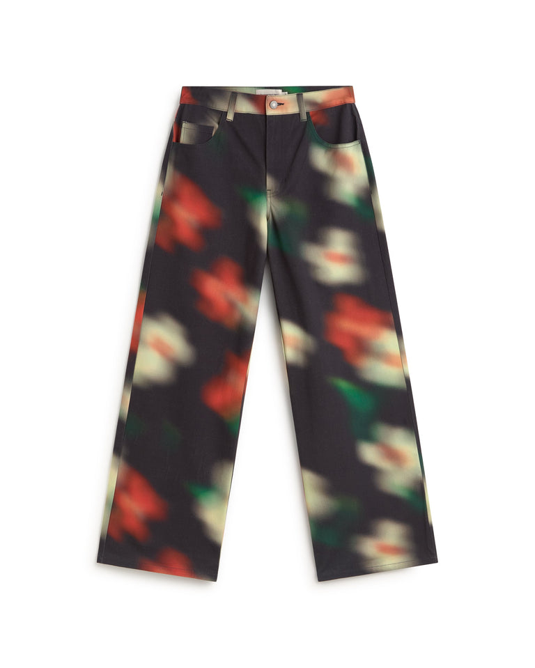 Pantalón wide leg bloom Hedda sostenible silueta - 1