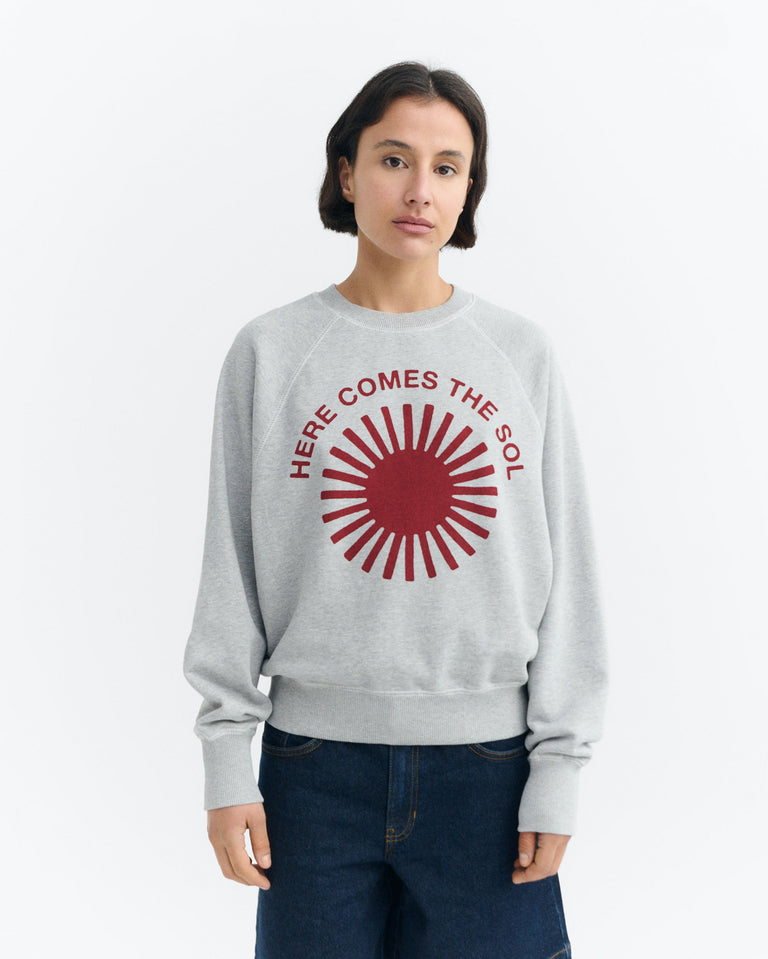 Sudadera retro sol Bonnie sostenible - 2