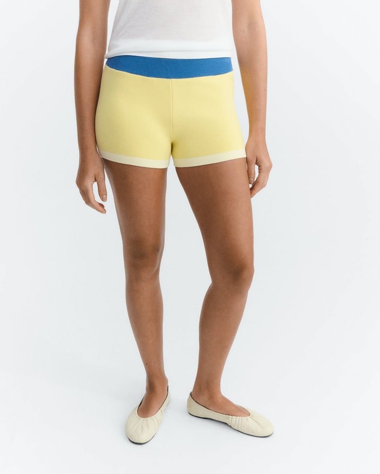 Culottes punto amarillo Rudy sostenible - 2