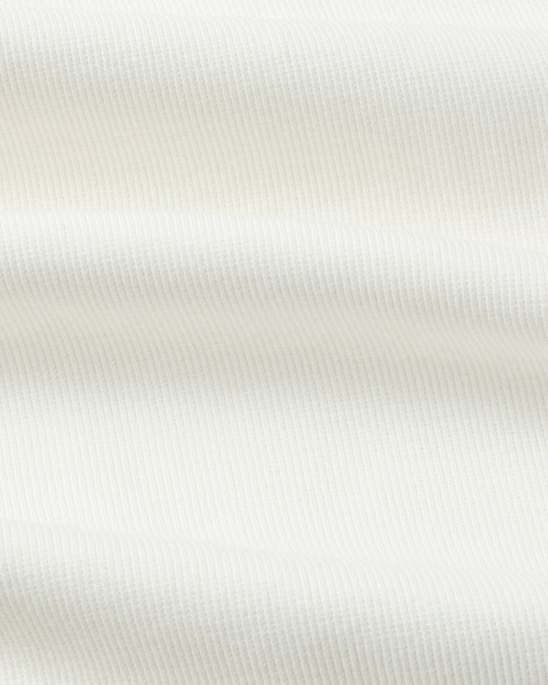 Top blanco Harriet sostenible  - silueta 2