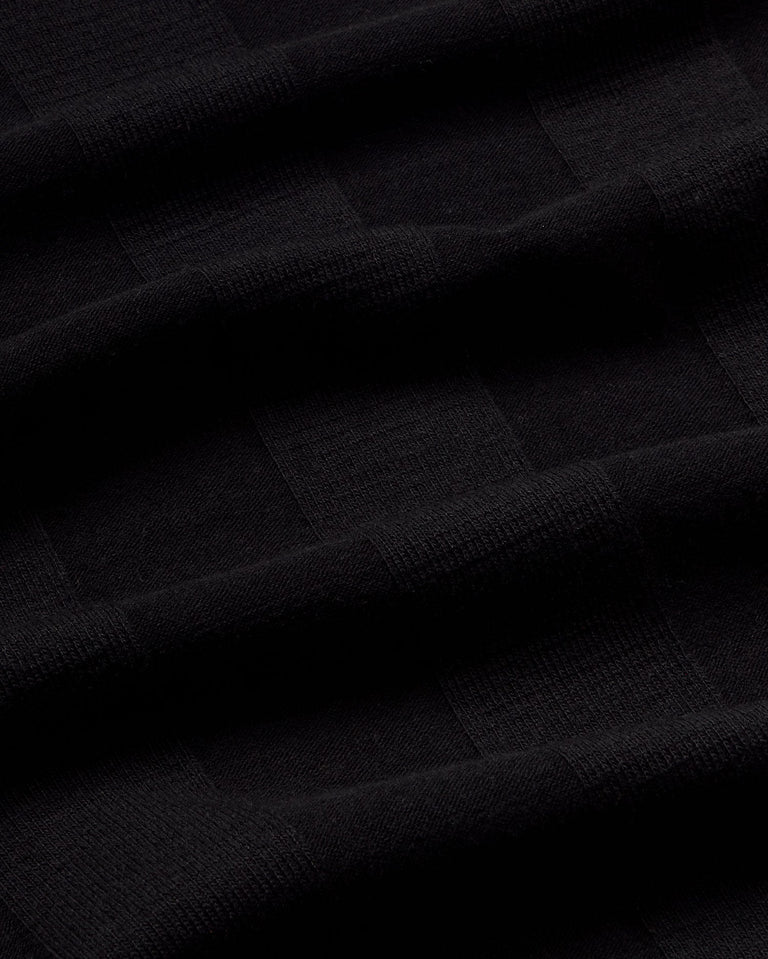 Top negro lana Casilda sostenible - silueta 2