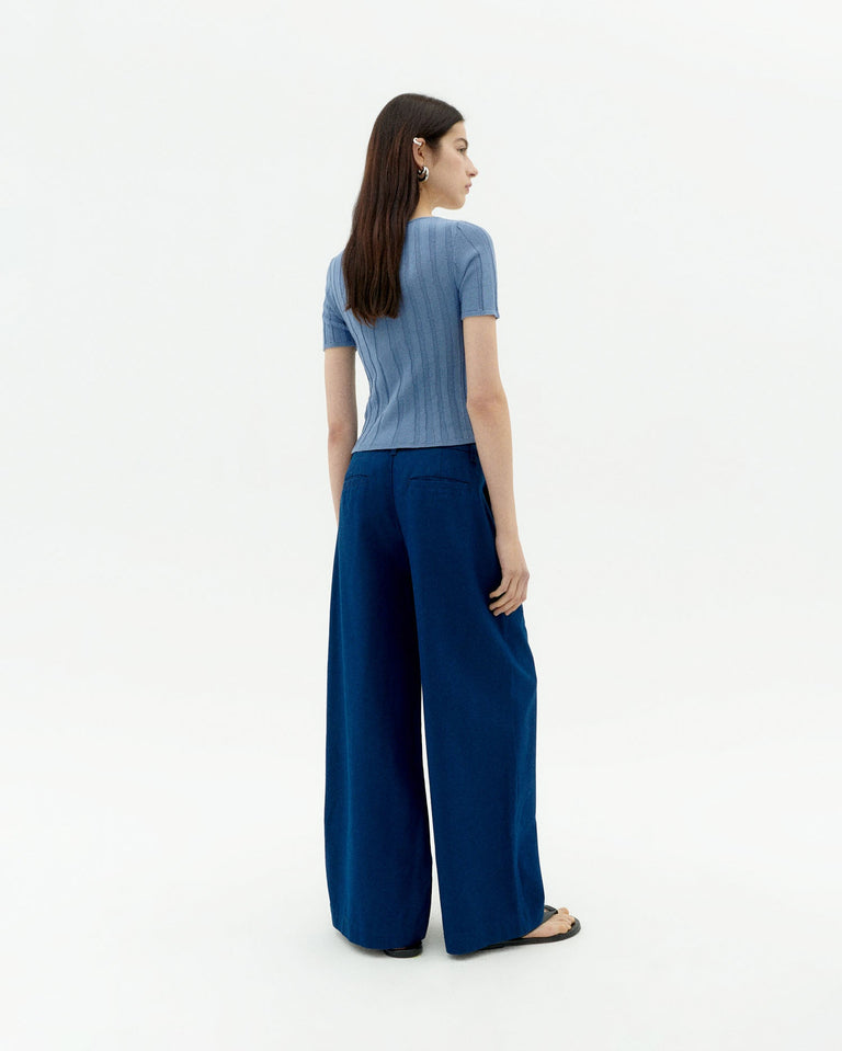 Top azul Suki sostenible-4