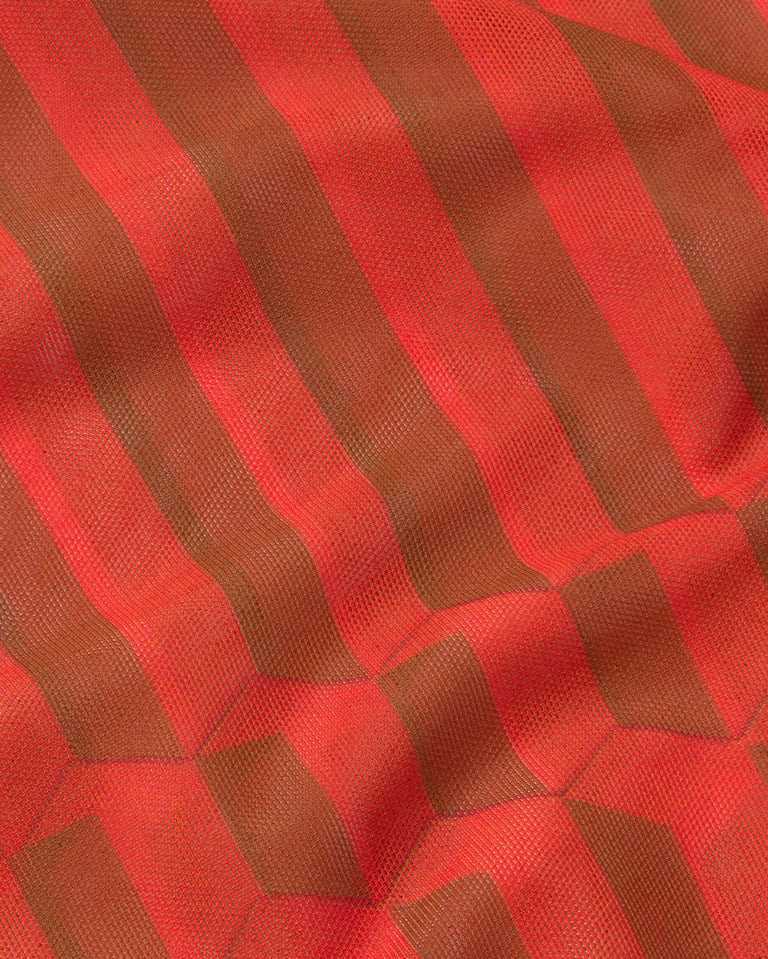 Top naranja esque Tere sostenible silueta - 3