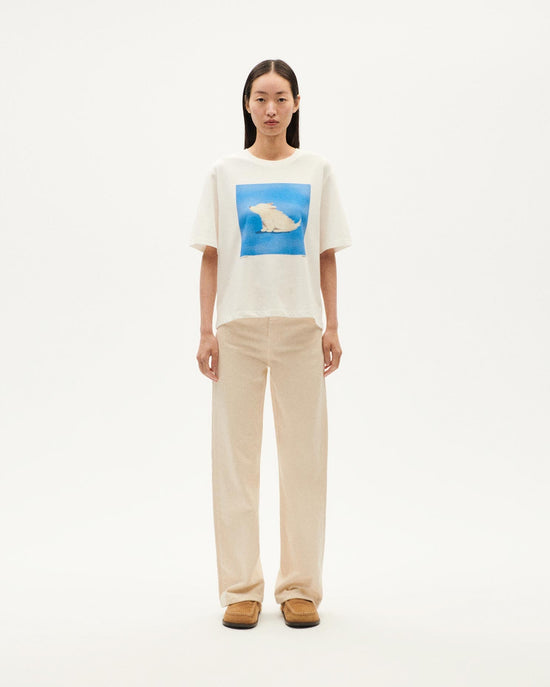 Camiseta blanca animals Lucia sostenible-2