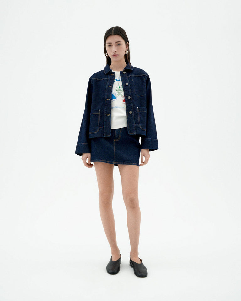 Camiseta blanca chiringuito Ida sostenible -2