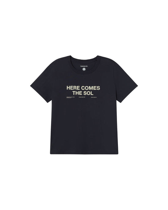 Camiseta navy classic sol Ida sostenible - silueta 1